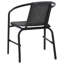Chojolan Stacking Patio Dining Armchair with Cushion