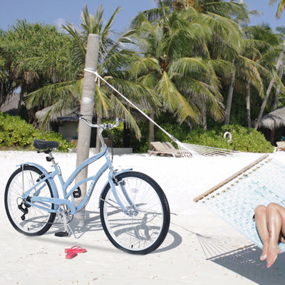 7 Speed Bicycles,  Multiple Colors 26"Inch  Beach Cruiser Bike