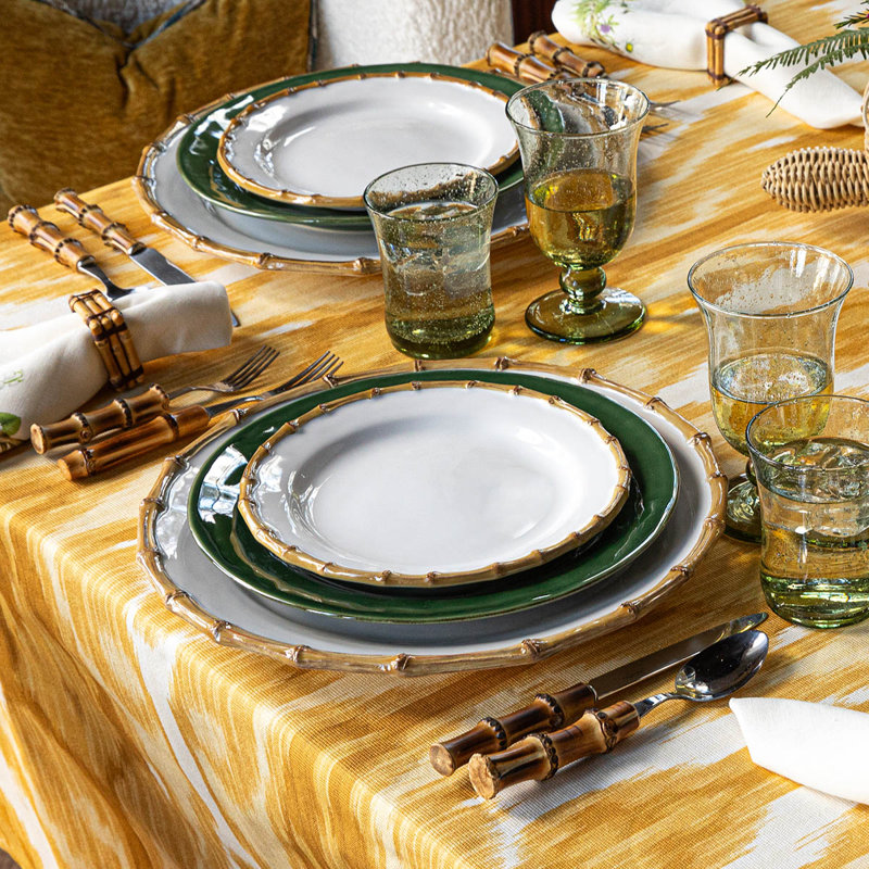 Bamboo Dessert/Salad Plate