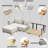Modular Cloud Sofa with Down-Filled Cushion-932452996