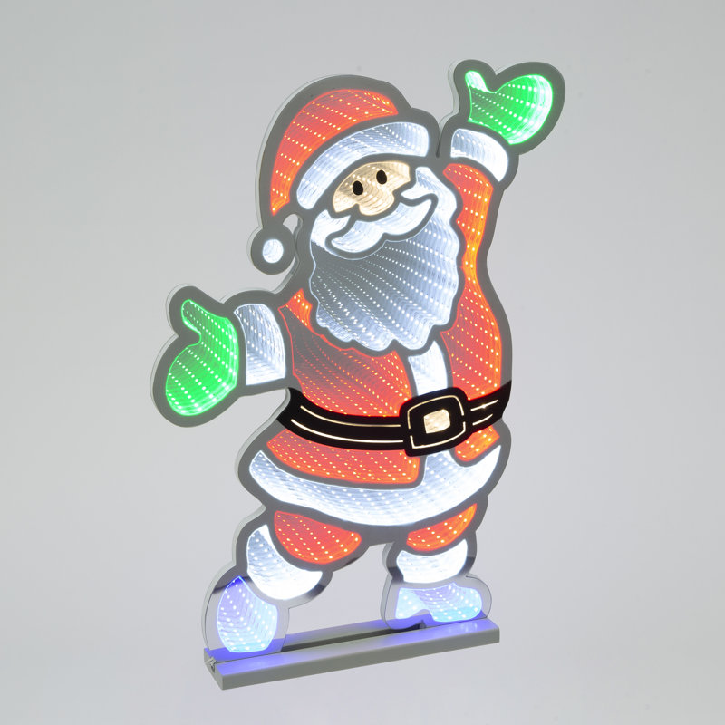 Lumière de miroir pour le père Noël UL UL 23,46 po