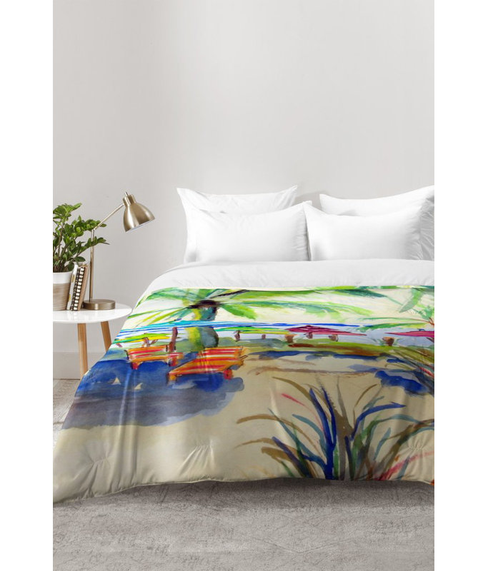 Laura Trevey Coastal Polyester Comforter, King Comforter + 2 King Shams
