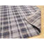 Stylish and Durable Elegant Southwell Hand Knotted Wool Plaid Indoor Blue Rectangle Area Rugs