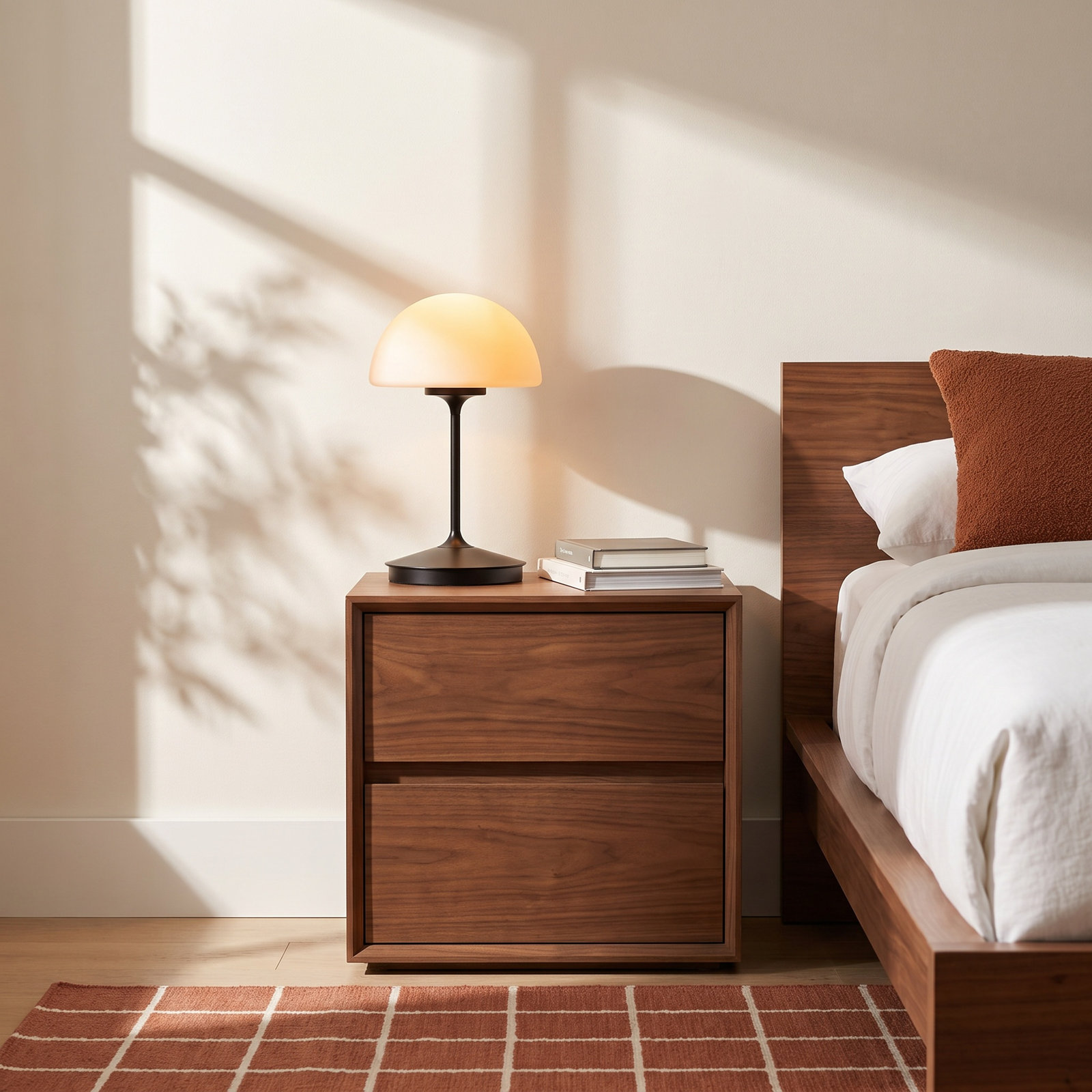 Saco Metal Table Lamp, Black