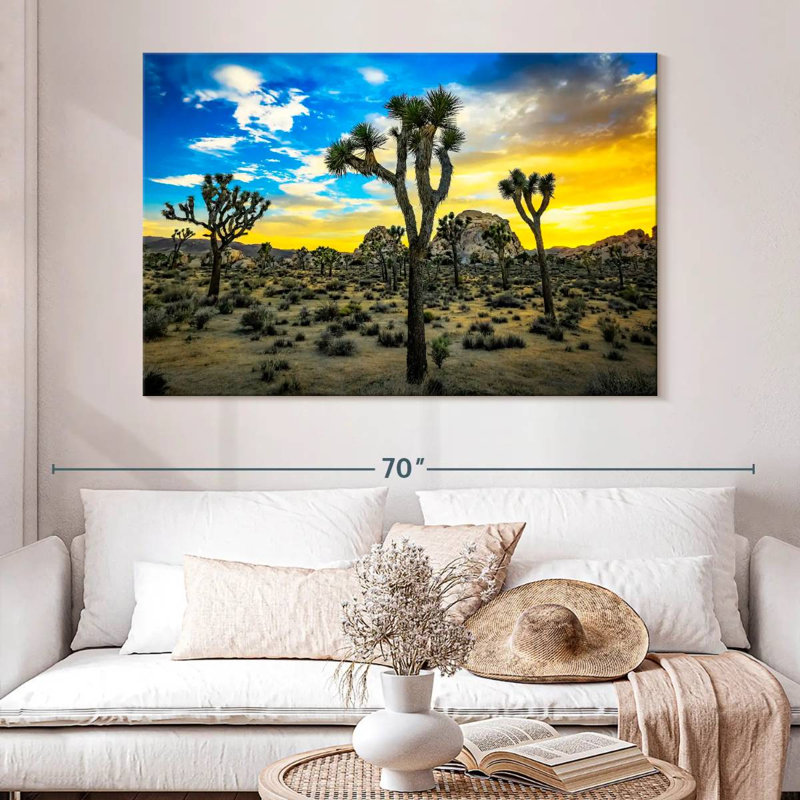 Nicci Joshua Tree Park, H 34 po x l 51 po
