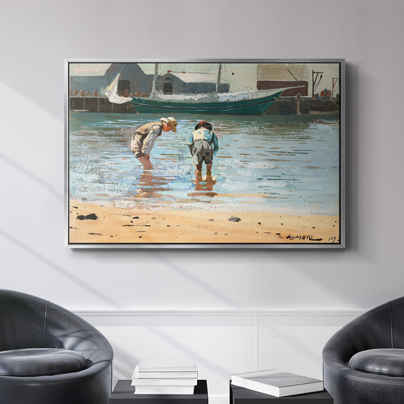 Paysage rétro - CVII, H 25 po x l 37 po x P 2 po, Toile tendue