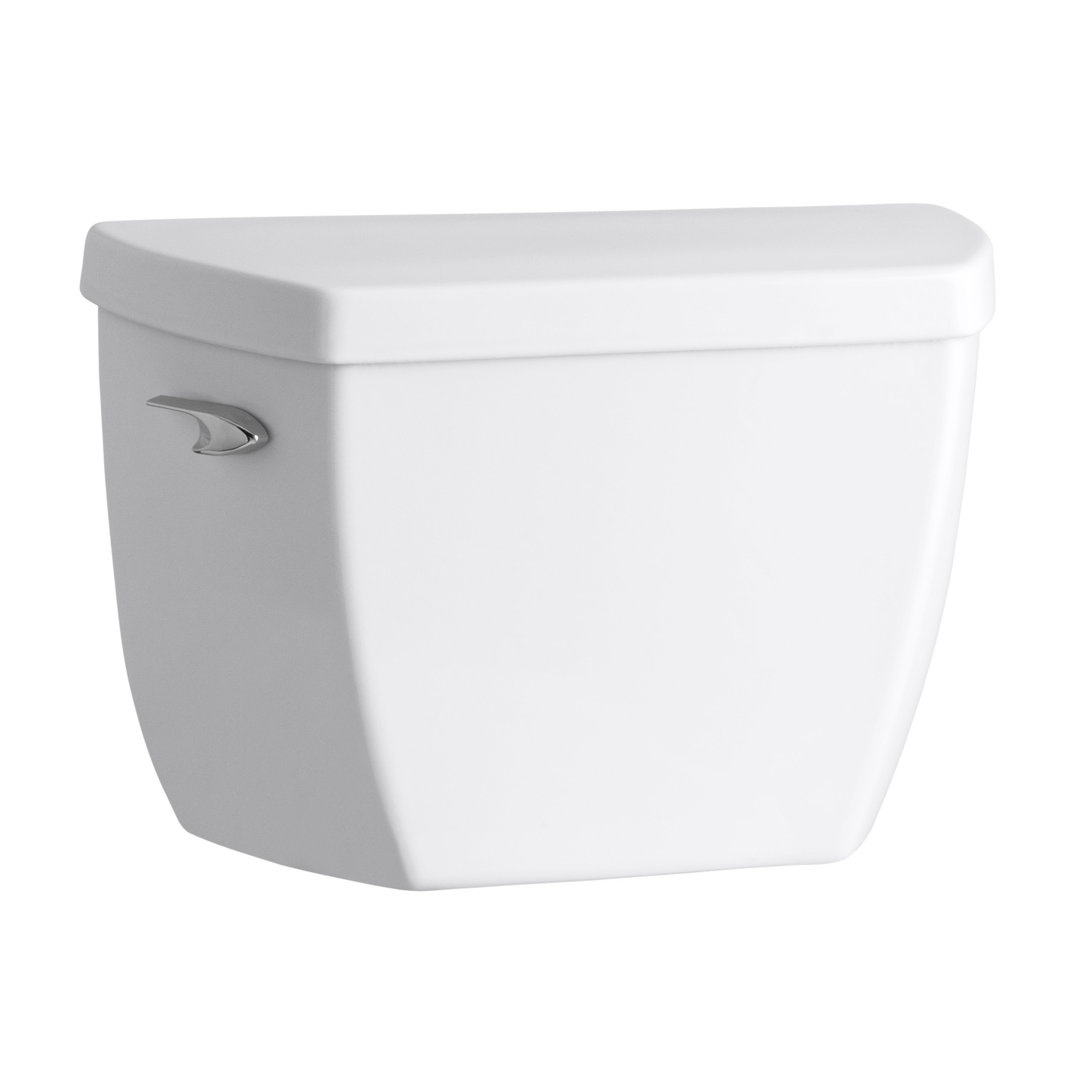 Highline Classic Toilet Tank with Left-Hand Trip Lever, 1.6 GPF Kohler 