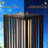 Steel Slim Round Rattan Solar Light-122621671