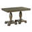 Huennefeld Extendable Rectangular with Solid Wood Base Dining Table
