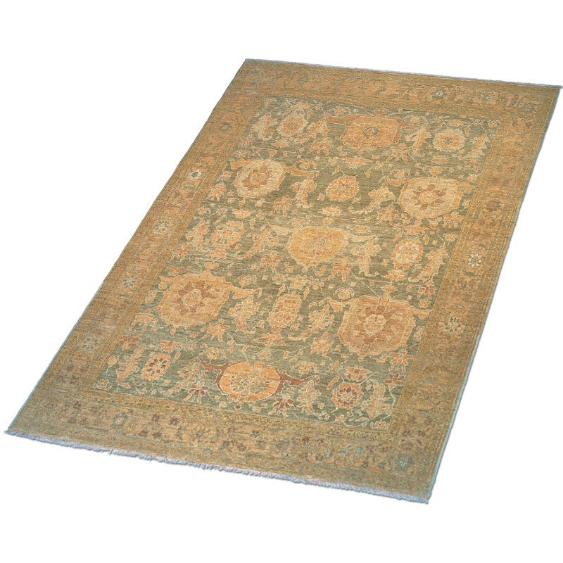 Sebastia Hand Knotted Wool Oriental Area Rug, Rectangle 12' x 16'