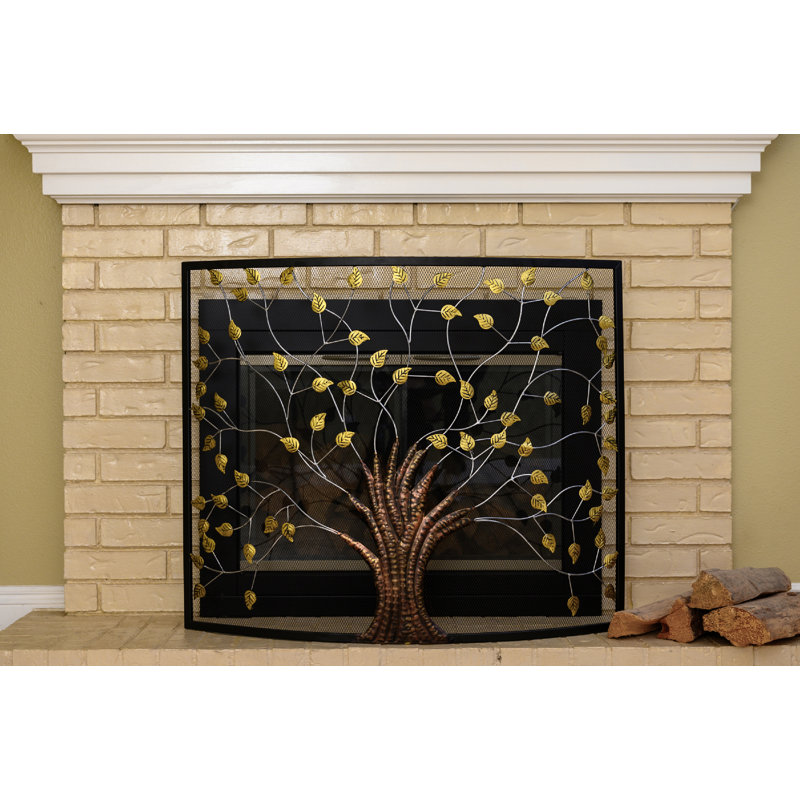Brindon Iron Fireplace Screen