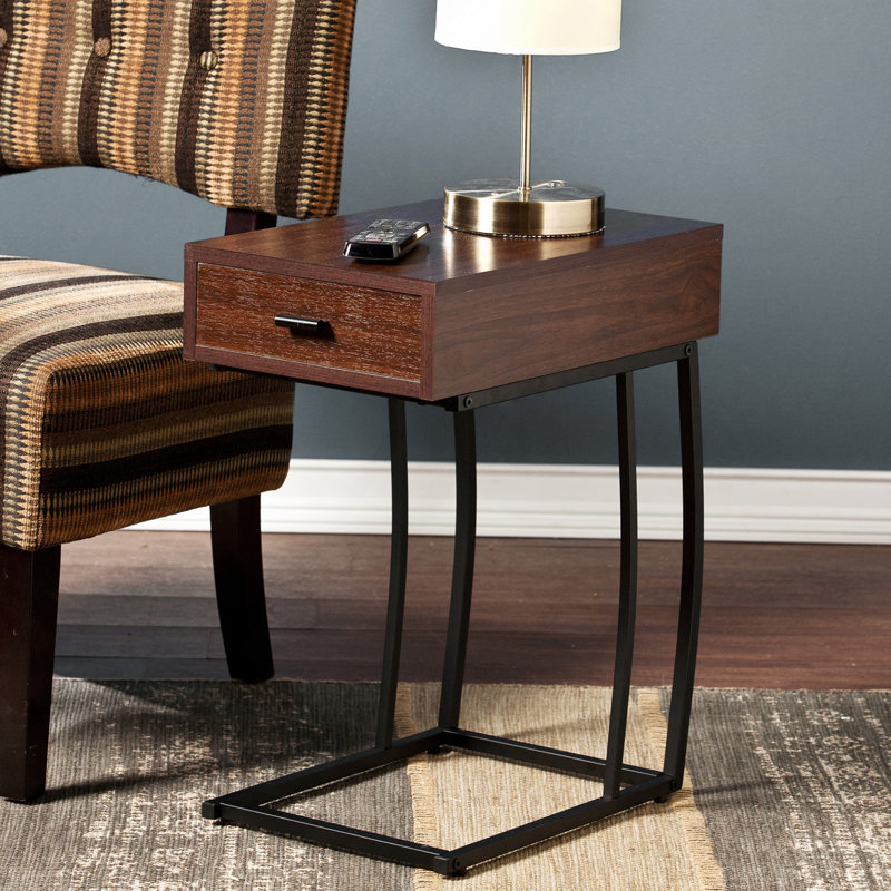 Table d'appoint Porten avec alimentation USB