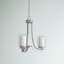 Lustre classique à 3 lumières avec abat-jour