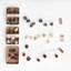 Decorative Paper Folding Honeycomb Ornaments With DIY Garland String, Set Of 12-445001214