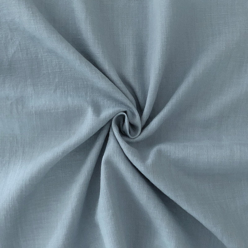 Elsie Linen Look Coverlet 8 Piece Designer Set, Cornflower Blue, Queen Coverlet/Bedspread + 7 Additional Pieces