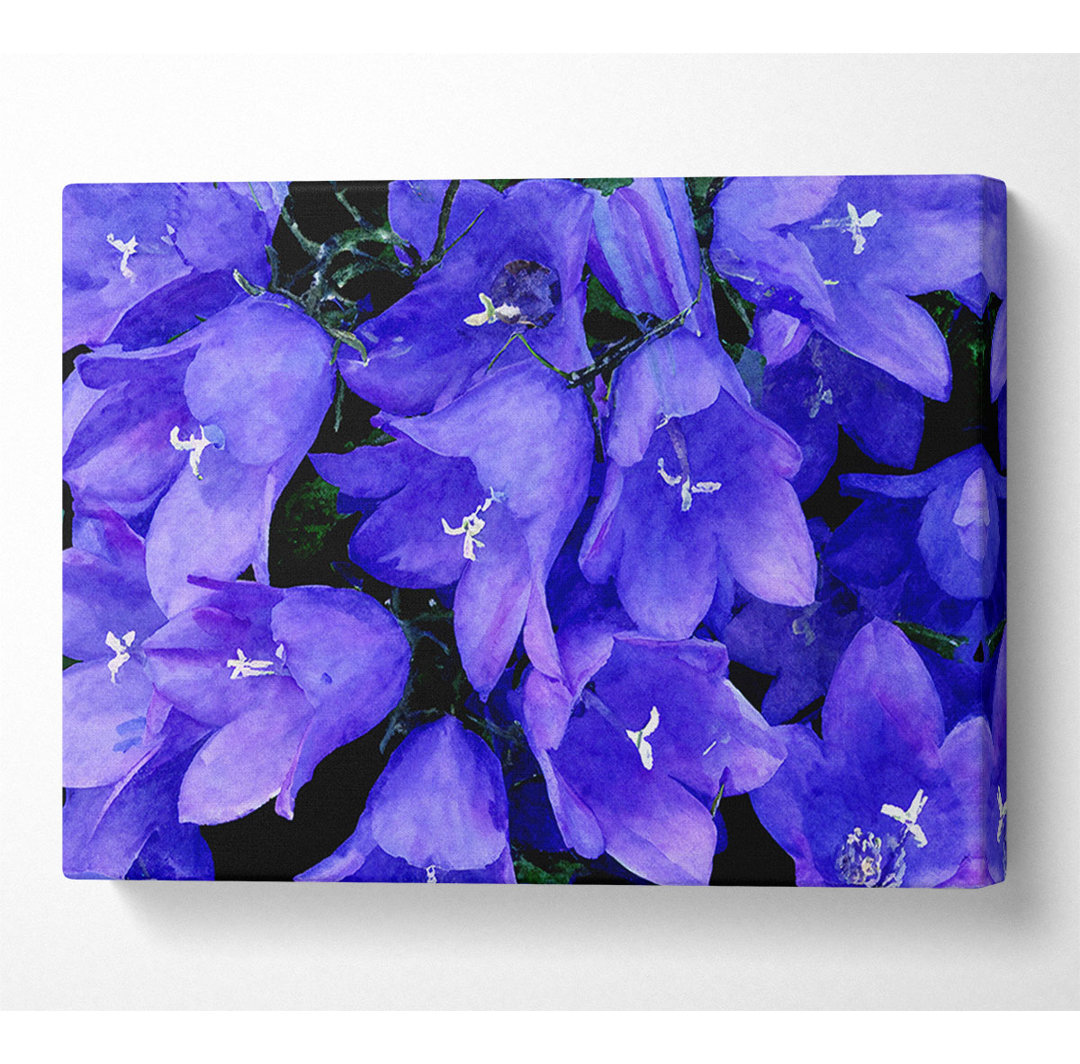 Purple Bluebells - Kunstdrucke auf Segeltuch