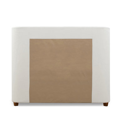 Currier Upholstered Wingback Bed