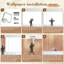 Murale auto-adhésive pour chambre à coucher Peel and Stick l 96 "x H 69"-1202012365