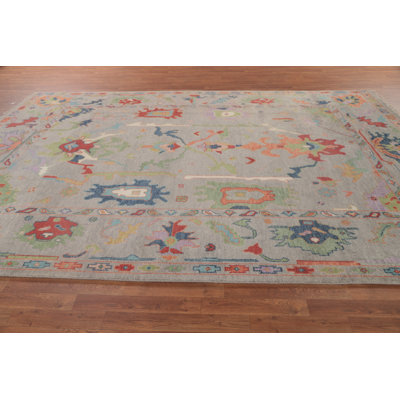 Handmade Oushak Oriental Area Rug 9x12