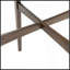 Table de bar ronde en bois Mid-Century-313276401