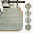 Hallway Rug – Washable Soft Modern Non-Slip Stain-Resistant Low Pile Faux Wool Carpet for Bedroom Kitchen Laundry Room.-1181765755