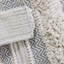 Tapis de bain tissé à la main antidérapant à rayures douces et absorbant l'eau 20 x 32-111720976-111720979