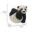 Baby Panda Playing Statue
