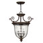 Oxford 3-Light Single Urn Pendant-650853584-650853586