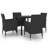 Nikai Rectangular 6 - Person Long Dining Set with Cushions-932992740-885444331