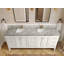 84 po Nashville X P 22 po De salle de bain Marbre de Carrare-112579384
