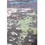 Tapis gris / gris anthracite / corail 9 pi 1 po x 11 pi 11 po Patine Look One-of-a-Kind