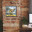 Toile épique Graffiti «Walleye» par Jim Baldwin, 12 po x 12 po