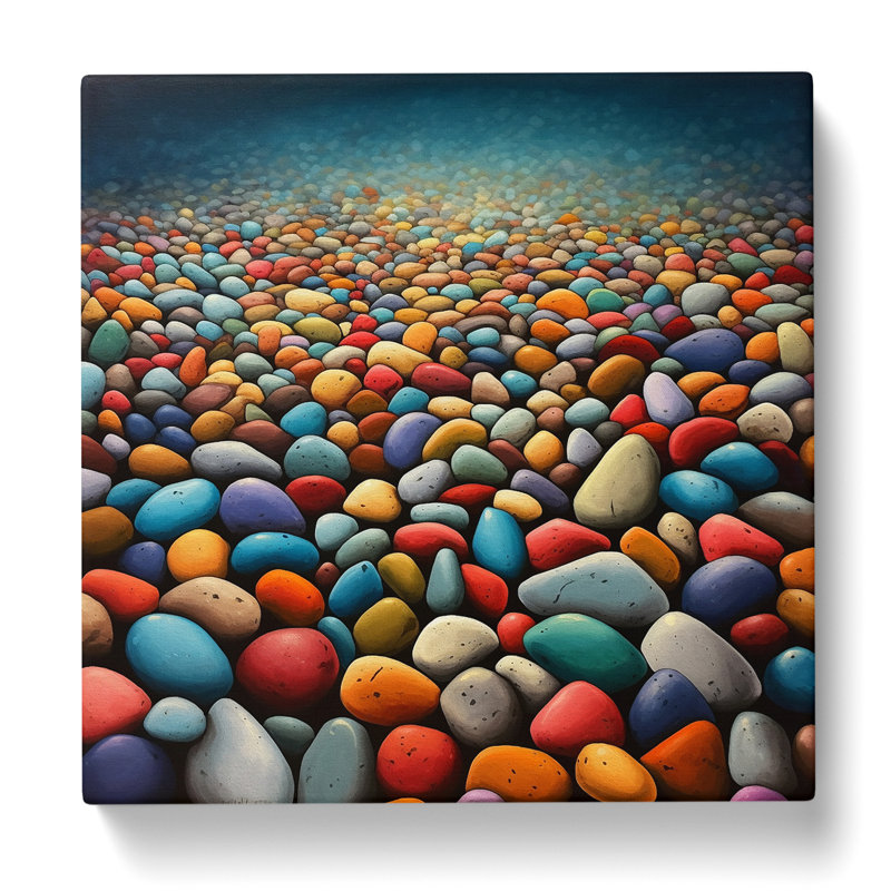 Pebbles Colour Field No.1 - No Frame Print