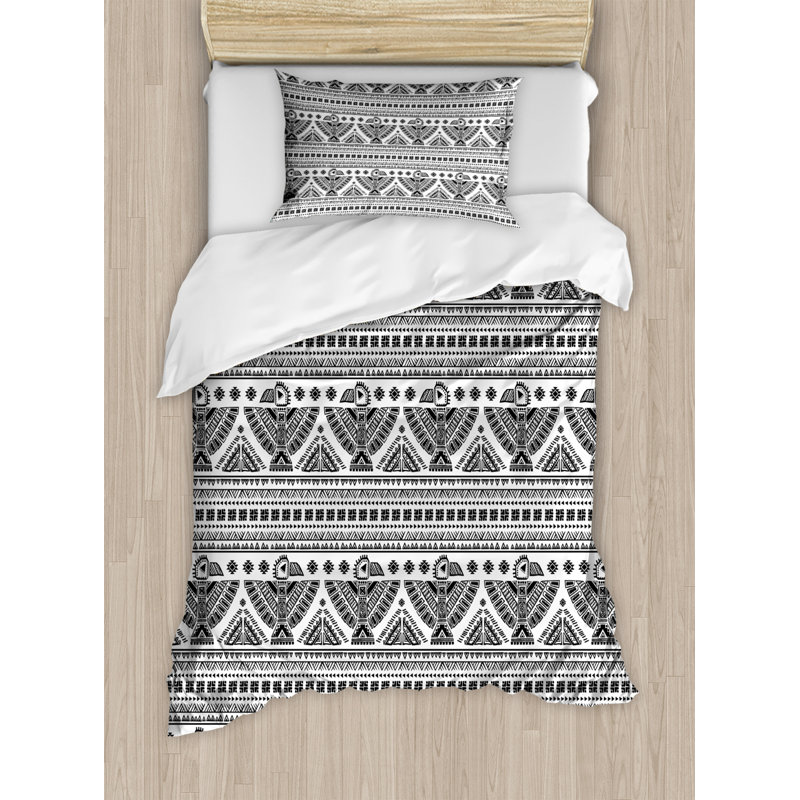 Traditional Polyester Duvet Cover, Twin Duvet Cover + 1 Sham
