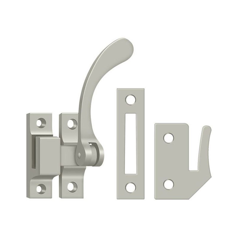 Casement Hardware, Brushed Nickel