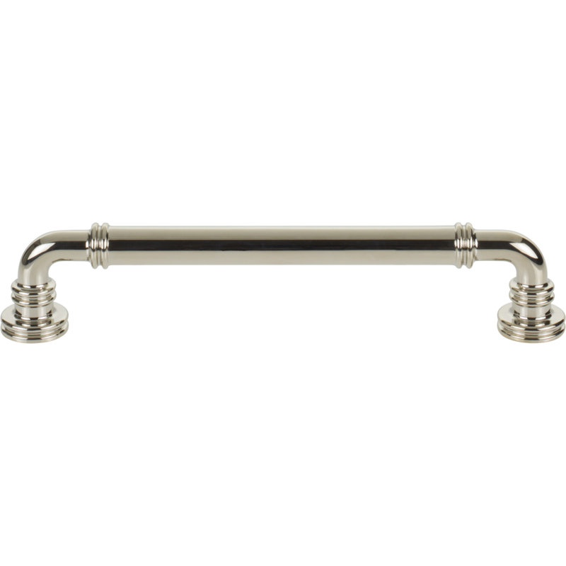 Cranford Bar Pull, Polished Nickel, 6 5/16" Center to Center