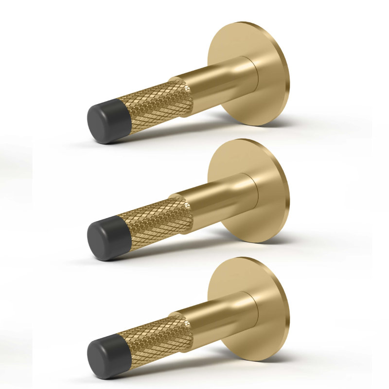 Mega Handles, Paquet de 3, Laiton satiné