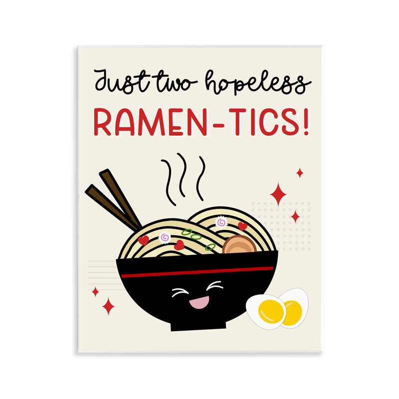 «Two Hopeless Ramen-tics» par Anna Quach
