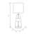 Dez Crystal Table Lamp