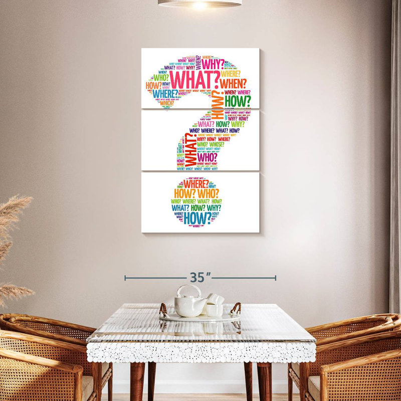Keiri Question Mark, 32" H x 20" W