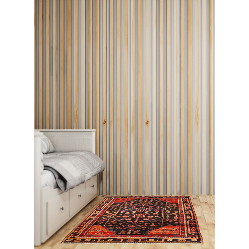 Anadol Black Rug 4'9" x 7'5"