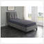 Matelas hybride en mousse viscoélastique imprégnée de gel 8 po, gris foncé, matelas dans une boîte, matelas ferme et confortable