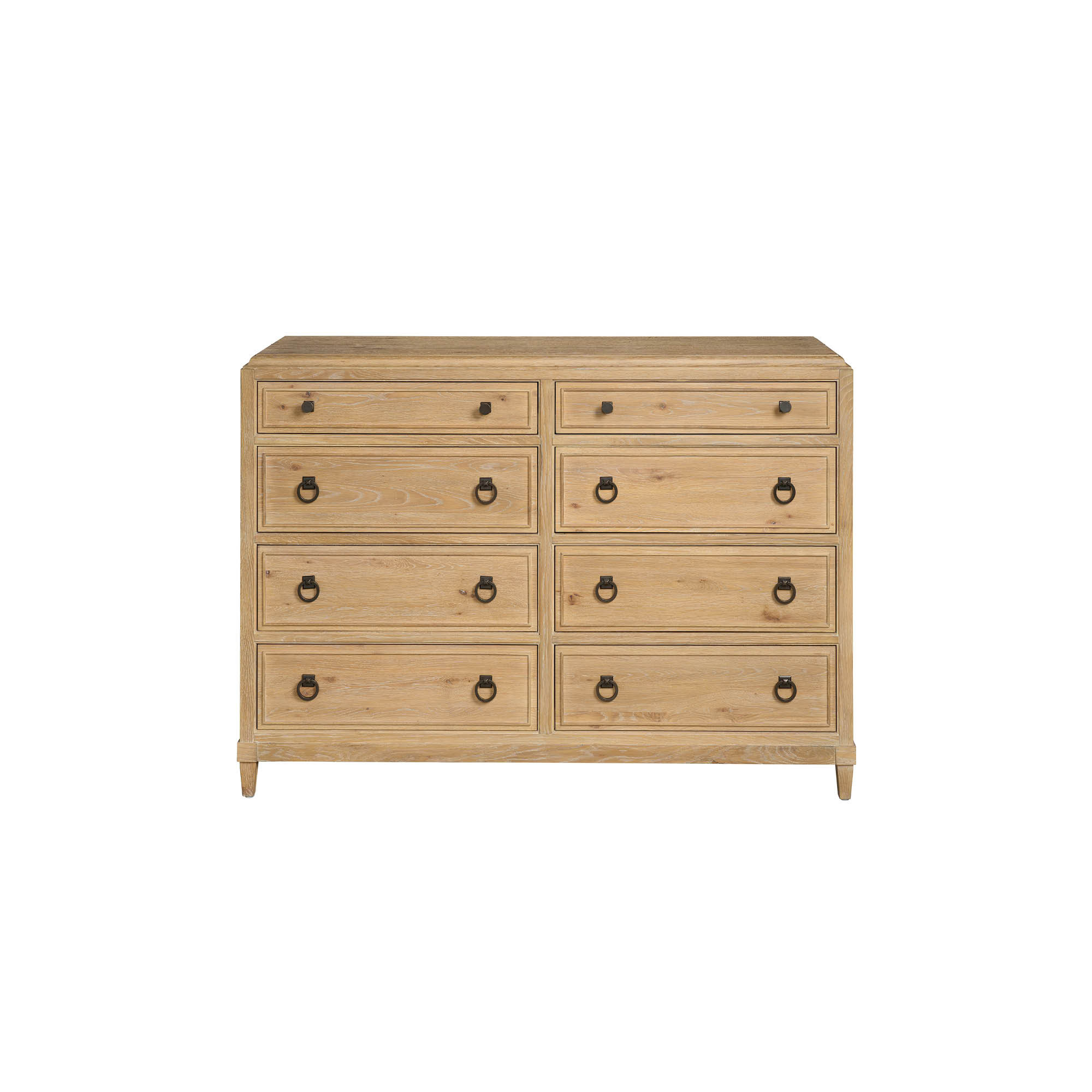 Hayes 8 Drawer Dresser, Tan