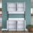 Modern Multi-Purpose Cabinet, White, 47.2 x 78.1 x 15.7 inches | 100% Melamine Coated E1 Quality Chipboard, Numerous Shelves, Wall-Mountable, Additional Storage | Elegant Design for Home or Office-1221110492