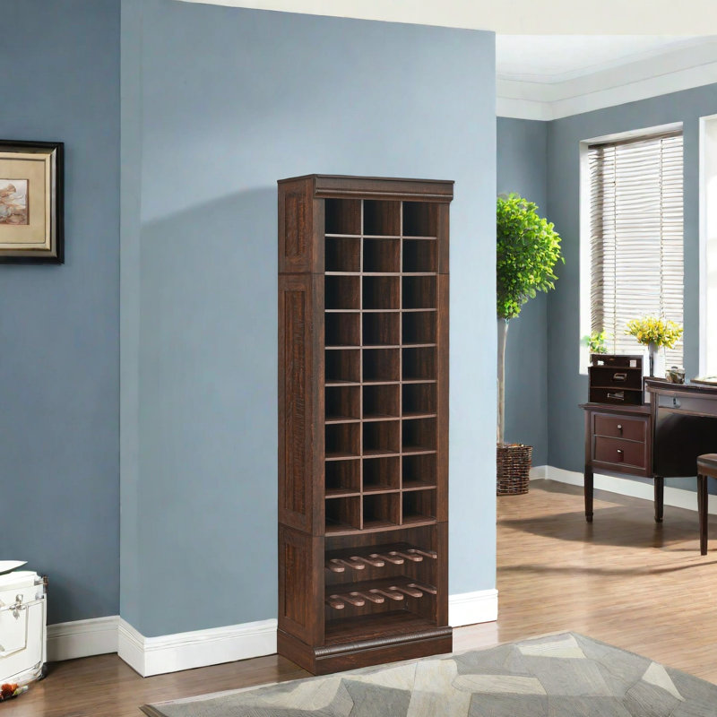 10-tier Entryway Shoe Storage Cabinet With 27 Cubbies And Tall Boots Storage