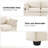 Redenius 76.8'' Upholstered Corduroy Reception Loveseat-91898740