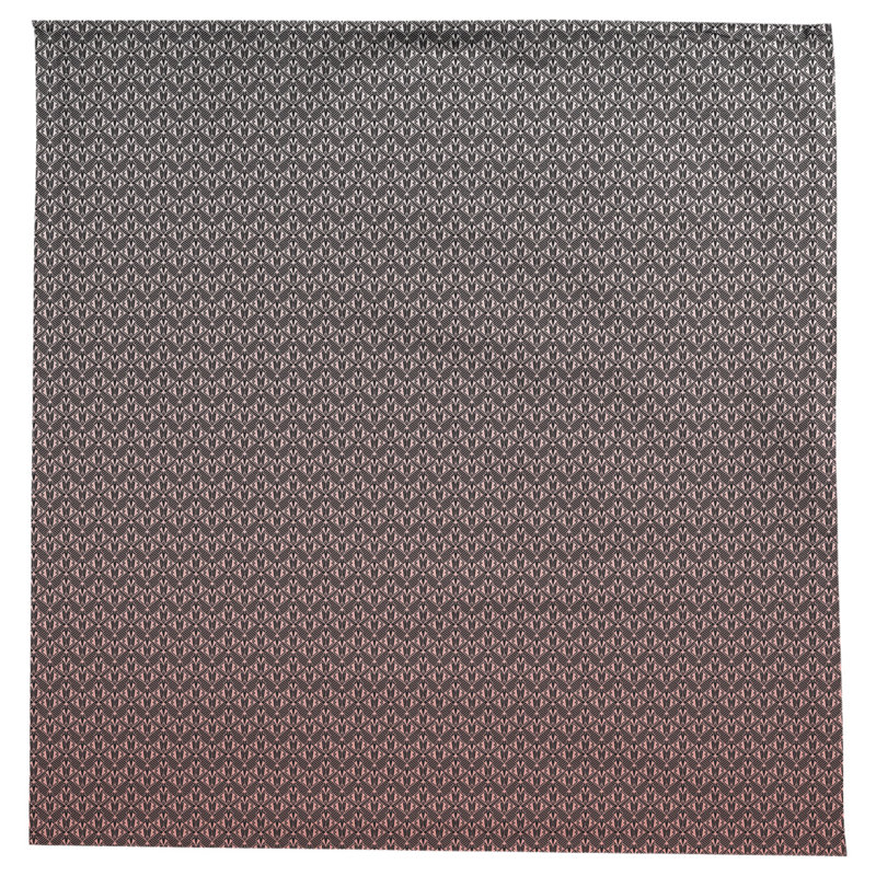 Leffel Art Deco Tablecloth, Pink Ombre