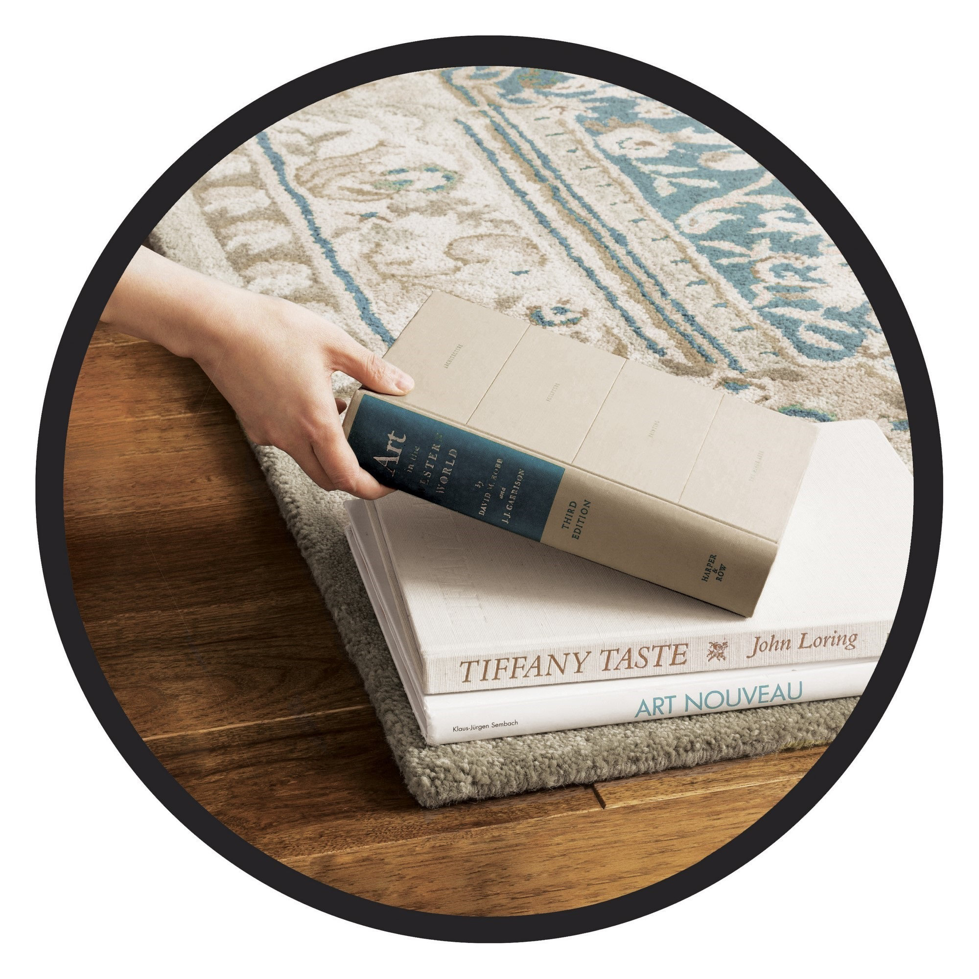 Assar Shag Saddle Area Rug