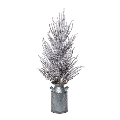 Centre de table mixte en pot