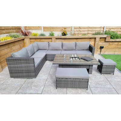 Aazil 9 - Person Seating Group with Cushions
